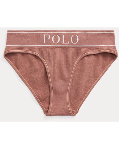 Polo Ralph Lauren Logo Seamless Modern Brief - Pink