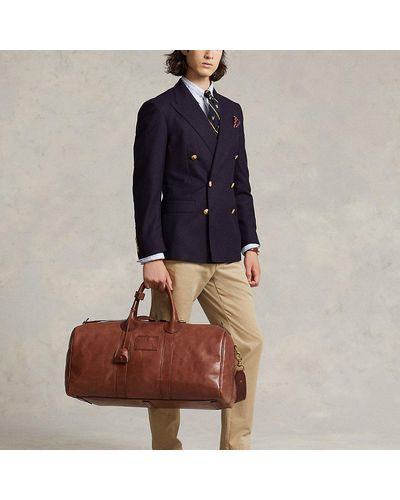 Ralph Lauren Leather Duffel Bag - Multicolor
