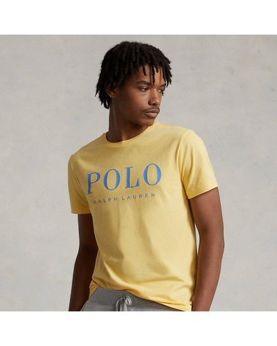 Polo Ralph Lauren T-shirt ajusté en jersey à logo - Multicolore