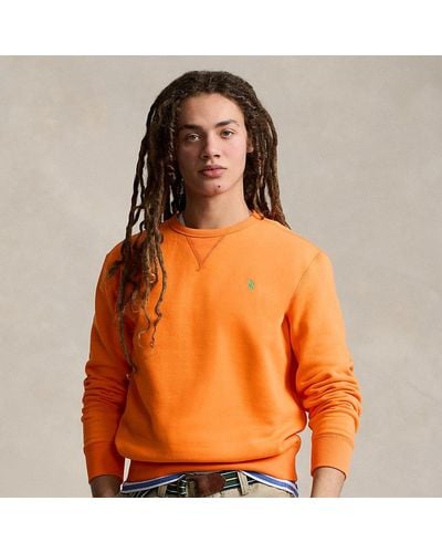 Ralph Lauren The Rl Fleece Sweatshirt - Orange