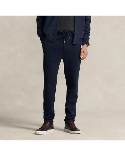 Polo Ralph Lauren Tapered Double-knit Trouser - Blue