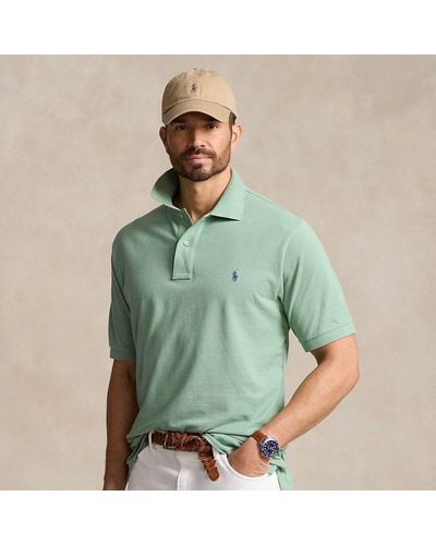 Ralph Lauren Grotere Maten - Het Iconische Mesh Polo-shirt - Groen