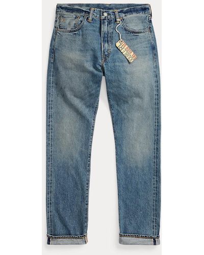 RRL Jeans Calloway con cimosa High Slim-Fit - Blu