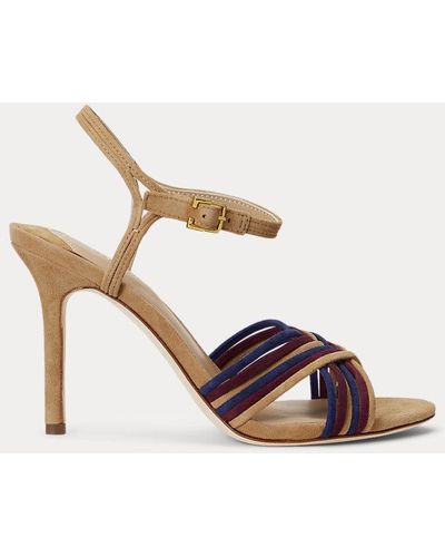 Sandales à talons Ralph Lauren pour femme | Réductions en ligne jusqu'à 50  % | Lyst