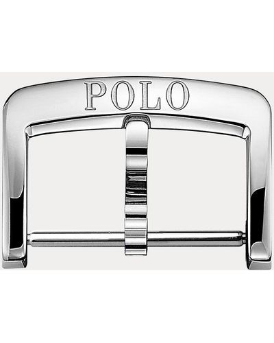 Polo Ralph Lauren Faltschließe 18 mm aus Stahl - Grau