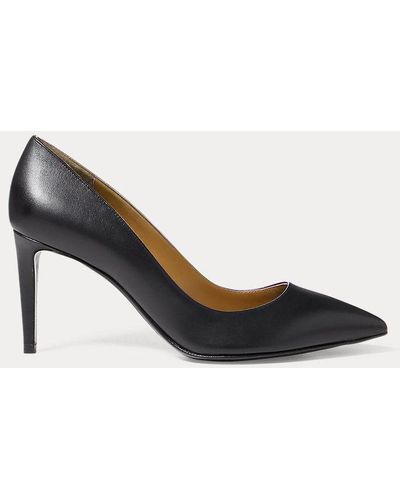 Ralph Lauren Collection Armissa Calfskin Pump - Black