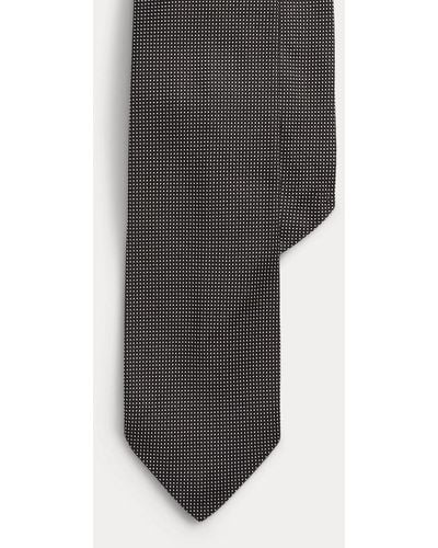 Polo Ralph Lauren Pin Dot Silk Tie - Grey