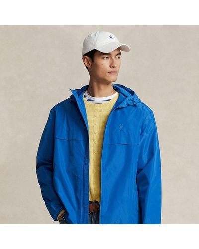 Polo Ralph Lauren Water-repellent Hooded Jacket - Blue