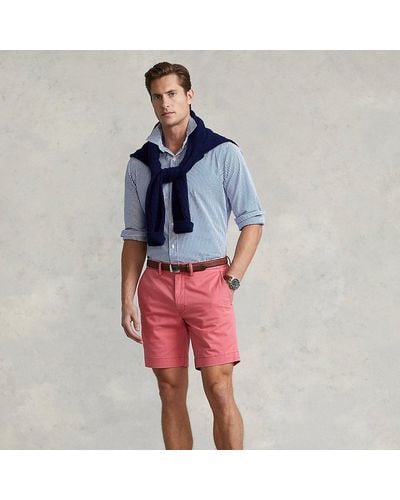 Polo Ralph Lauren Short in chino stretch Straight-Fit - Rosso
