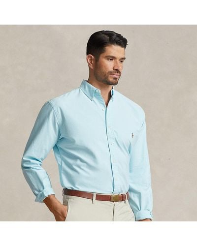 Polo Ralph Lauren Große Größen - Das klassische Oxfordhemd - Blau