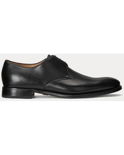 Ralph Lauren Purple Label Oxford Dalvin in vitello - Nero