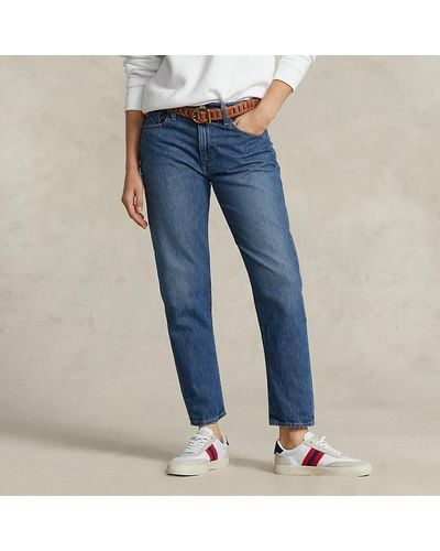 Polo Ralph Lauren De Slim Tapered Jeans - Blauw