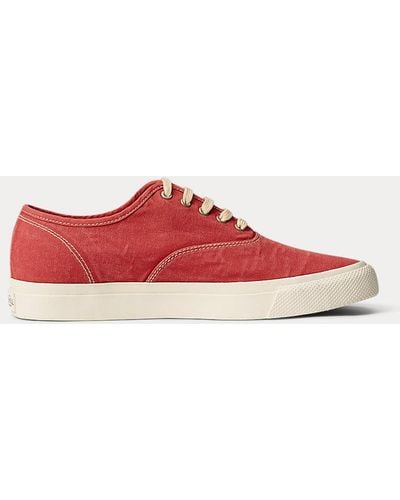 RRL Sneaker in tela - Rosso