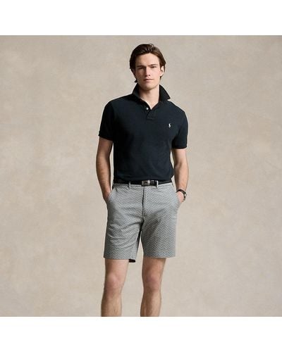 Ralph Lauren 9-inch Tailored Club-herringbone Short - Black