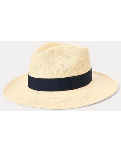 Polo Ralph Lauren Toquilla Straw Hat - White