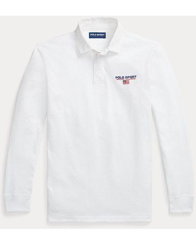 Polo Ralph Lauren Camisa de rugby Classic Fit Polo Sport - Blanco