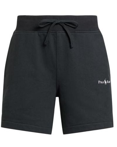 Polo Ralph Lauren Relaxed-Fit Fleece-Shorts mit Logo - Grau
