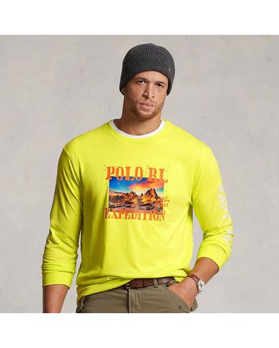 Polo Ralph Lauren Ralph Lauren Jersey Graphic T-shirt - Yellow