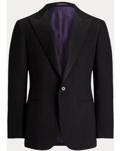 Ralph Lauren Purple Label Gregory Hand-tailored Wool Jacket - Black