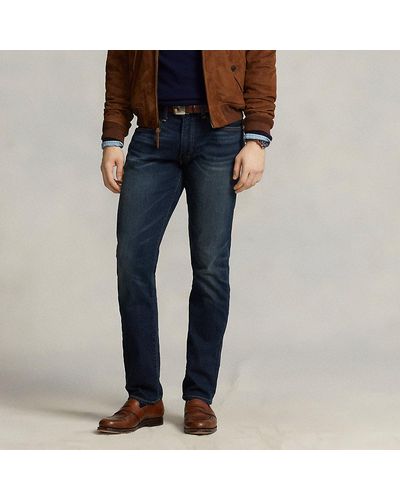 Ralph Lauren Varick Slim Straight Stretch Jean - Blue