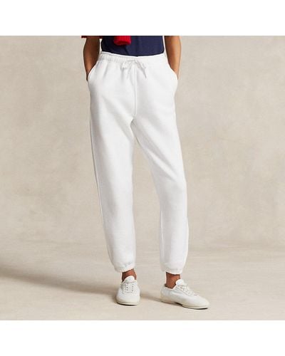 Polo Ralph Lauren Pantalón deportivo de felpa - Blanco