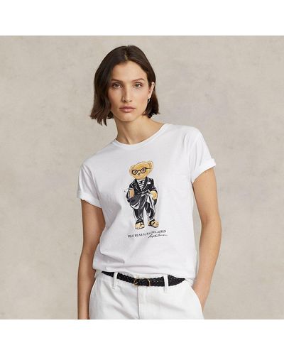 Hurtigt spille klaver Foran Ralph Lauren T-shirts for Women | Online Sale up to 50% off | Lyst