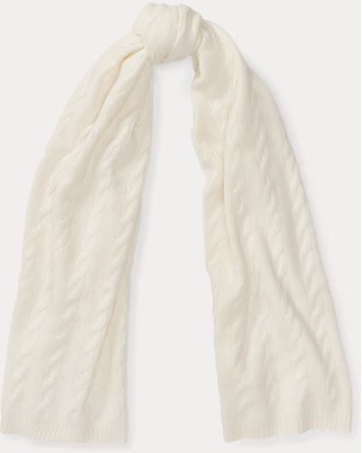 Ralph Lauren Collection Cable Cashmere Scarf - Multicolore