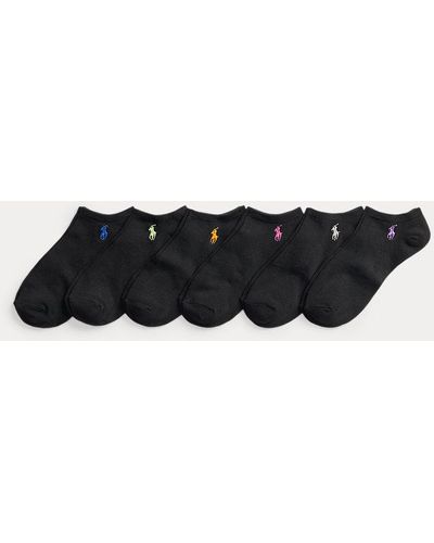 Polo Ralph Lauren Ultralow Sock 6-pack - Black