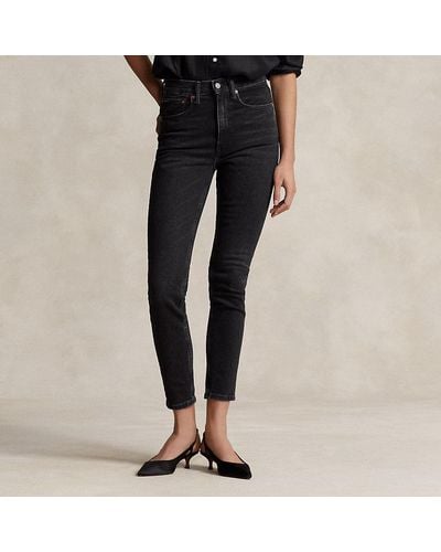 Ralph Lauren Super Slim Jeans Met Hoge Taille - Meerkleurig
