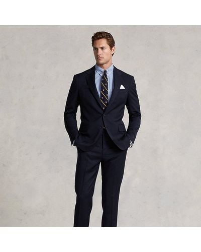 Ralph Lauren Polo Tailored Pinstripe Wool Twill Suit in Blue for Men | Lyst
