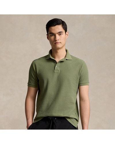 RLX Ralph Lauren Custom Slim Fit Clarus Polo Shirt - Green