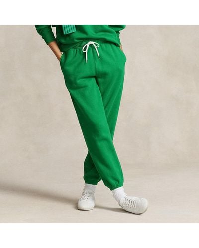 Ralph Lauren Fleece Athletic Trousers - Green
