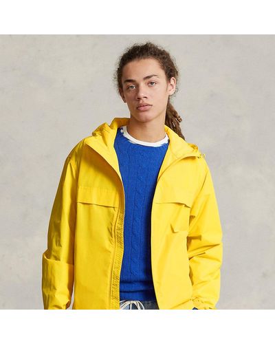 Polo Ralph Lauren Water-repellent Hooded Jacket - Yellow