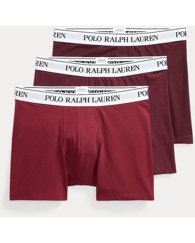 Polo Ralph Lauren 3-pack Stretchkatoenen Boxershorts - Blauw
