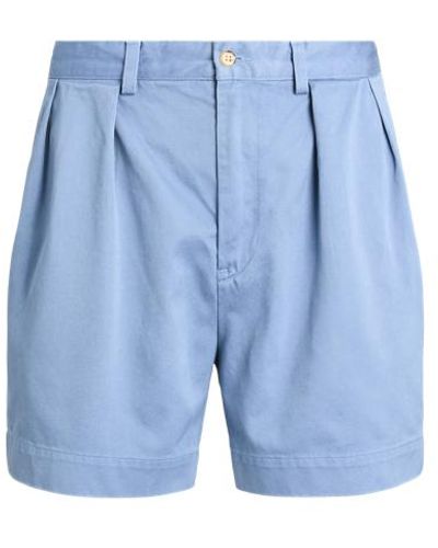 Polo Ralph Lauren 12.7 Cm Cormac Relaxed Fit Pleated Short - Blue