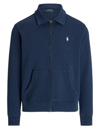 Polo Ralph Lauren Loopback Fleece Jacket - Blue
