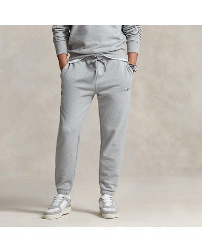 Ralph Lauren Relaxed Fit Logo Fleece Sweatpant - Gray