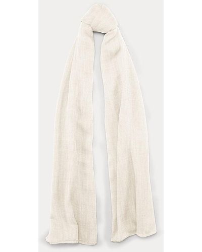 Ralph Lauren Collection Sciarpa in cashmere - Bianco
