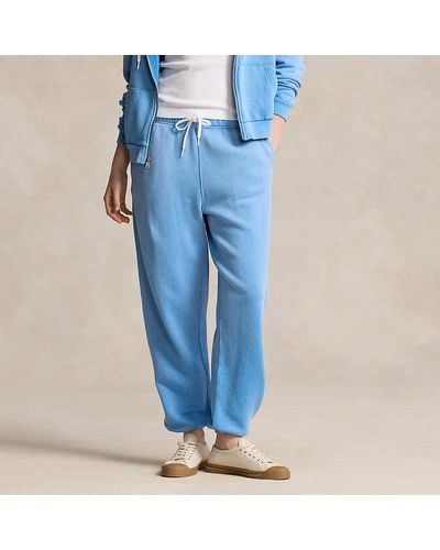 Polo Ralph Lauren Leichte Sporthose aus Fleece - Blau