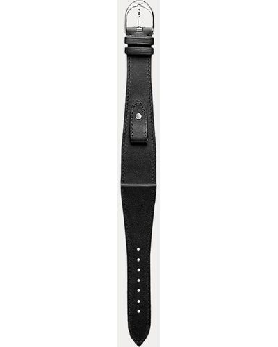 Ralph Lauren Mittelgroße Armbanduhr aus PVD-Edelstahl - Schwarz