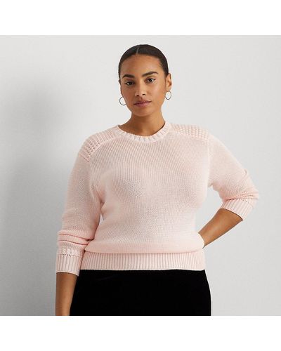 Lauren by Ralph Lauren Ralph Lauren Cotton-blend Crewneck Sweater - Multicolor