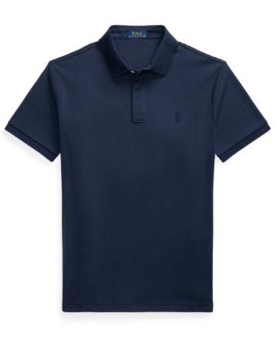 Polo Ralph Lauren Custom Slim Fit Soft Cotton Polo Shirt - Blue