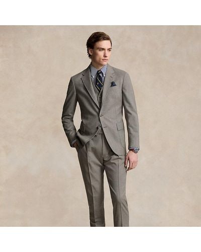 Ralph Lauren Polo Wool Flannel 3-piece Suit - Gray