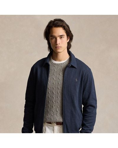 Polo Ralph Lauren Bayport Double-knit Jersey Jacket - Blue