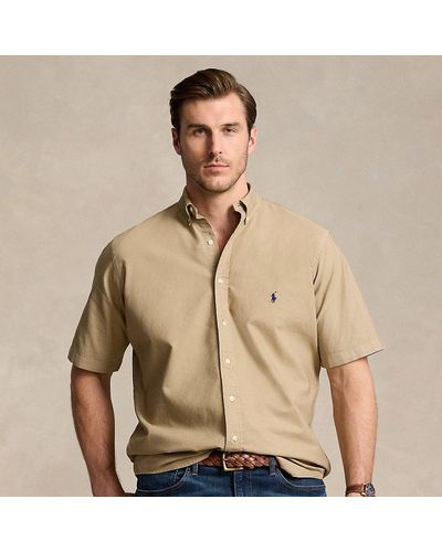 Polo Ralph Lauren Ralph Lauren Garment-dyed Oxford Shirt - Brown