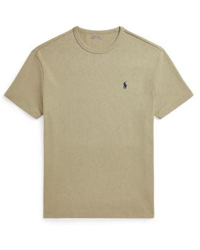 Polo Ralph Lauren Classic-Fit T-Shirt aus schwerem Jersey - Grün