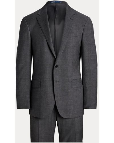 Ralph Lauren Polo Wool Sharkskin Suit - Grey