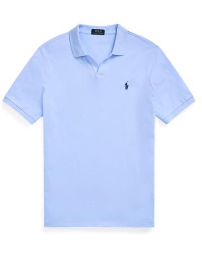 Polo Ralph Lauren Classic Fit Stretch Mesh Polo Shirt - Blue