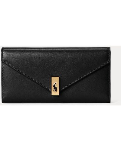 Polo Ralph Lauren Polo Id Leather Wallet - Black