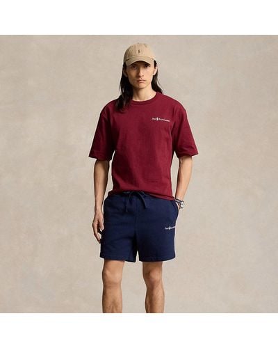 Polo Ralph Lauren Relaxed-Fit Shorts aus schwerem Fleece - Blau